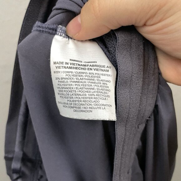 Nike Dri-Fit Epic woven purple gray Training Track Pants 928605-081 Men's Sz XL - Picture 8 of 9